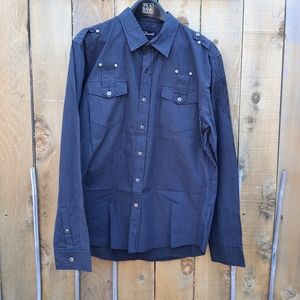 Men's XL 7Diamonds Button Up